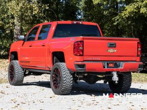 GMC Sierra Side Steps - Power Running Boards - Lighted - Crew Cab - Rough Country (2014-2018) GMC Sierra Side Steps - Power Running Boards - Lighted - Crew Cab - Rough Country (2014-2018)